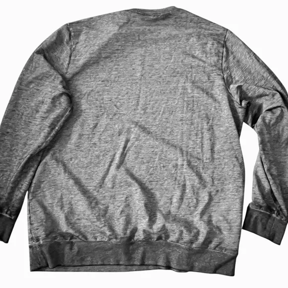 The Beatles Screen Print Long Sleeve Gray Pullover Sweatshirt NWOT Sz Men’s 2XL - Picture 4 of 5
